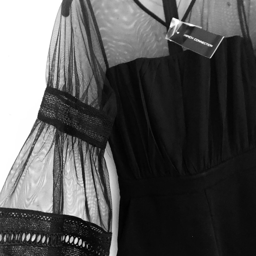 Gorgeous Black Pant Jump Suit NEW W TAGS